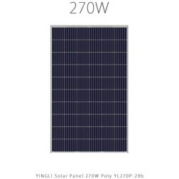 پنل خورشیدی 270 وات پلی کریستال 60 سلول YINGLI مدل YL270P-29b