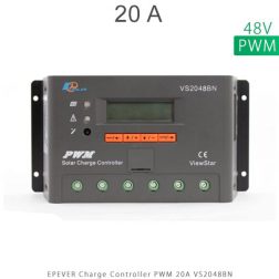 شارژ کنترلر 20A و 48V مدل VS2048BN سری PWM برند EPEVER