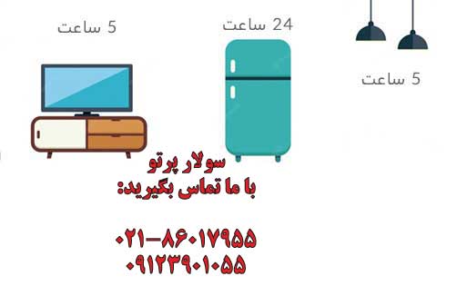 پکیج پنل خورشیدی 800 وات