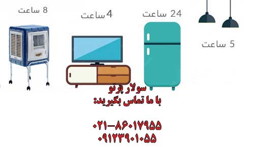 پکیج پنل خورشیدی 1300 وات