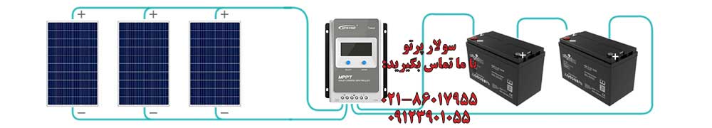 پکیج پنل خورشیدی 800 وات